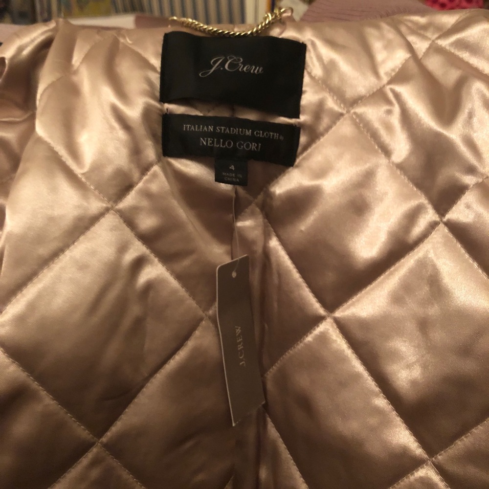 NWOT j crew lodge coat candy color ADDITIONAL PICS